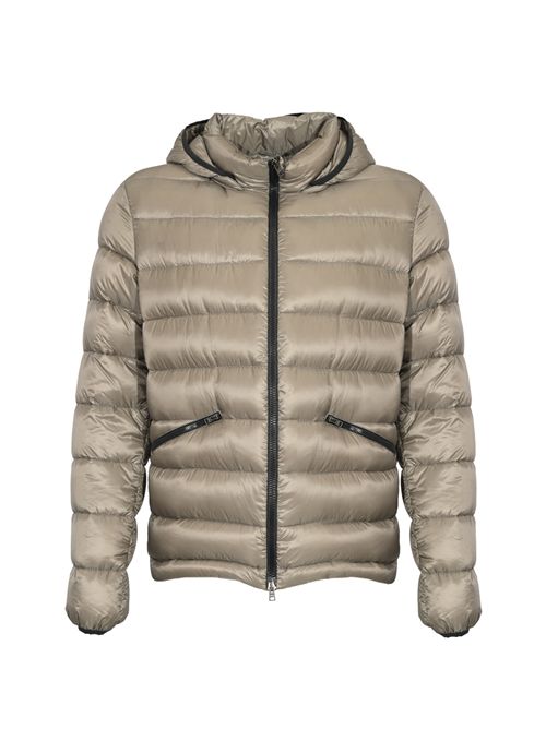 Piumino in nylon trapuntato Grigio chiaro Herno | PI001299U 12020Z9406